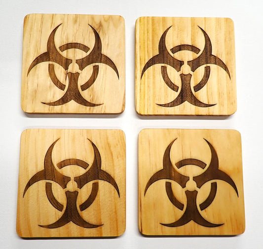 Wood Coaster Toxic